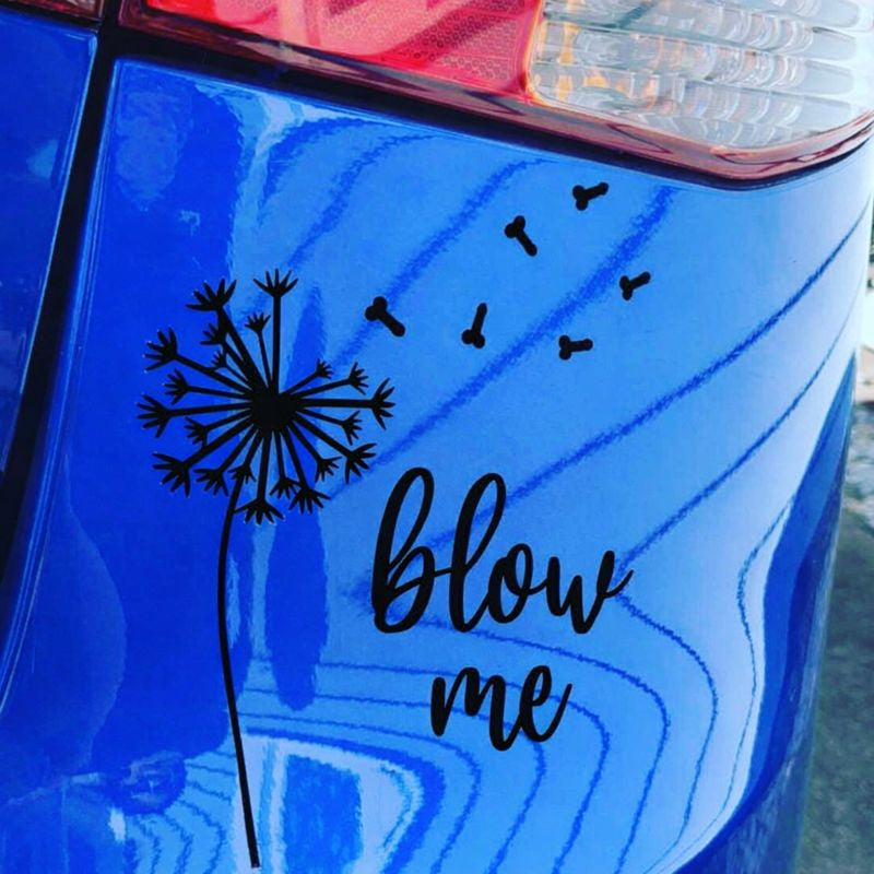 Blow Me Car / Window Decal