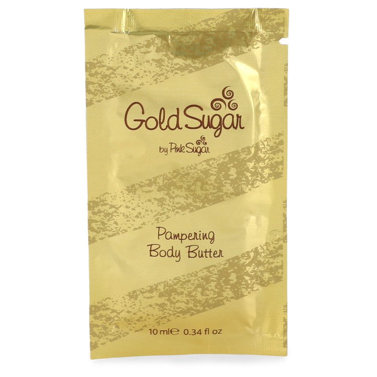 Gold Sugar Body Butter Pouch by Aquolina 10 ml