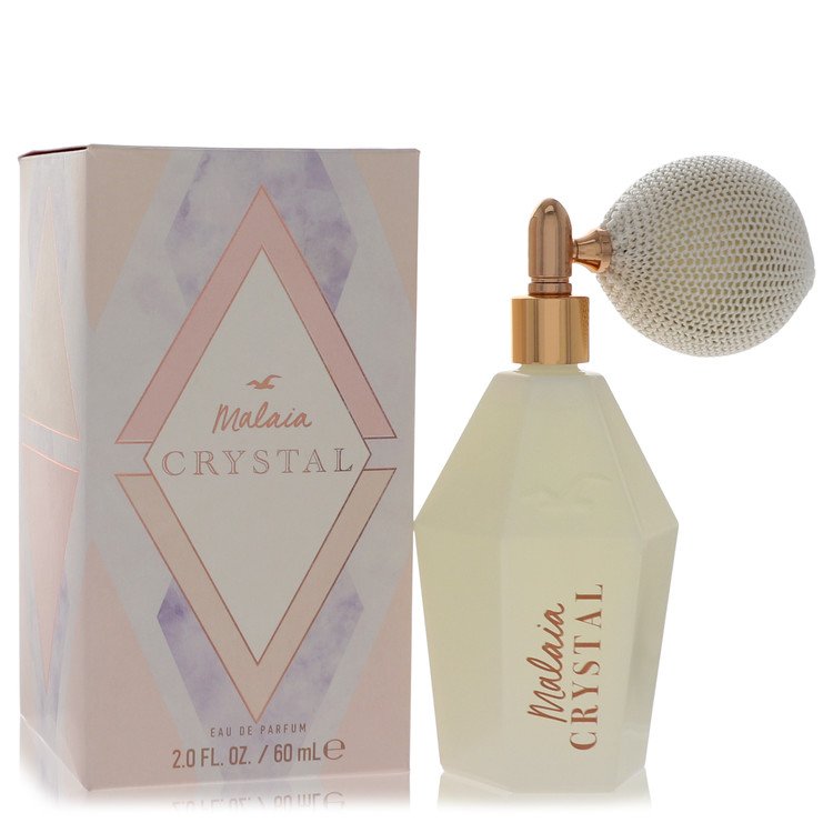 Hollister Malaia Crystal Eau De Parfum Spray with Atomizer by Hollister 60 ml