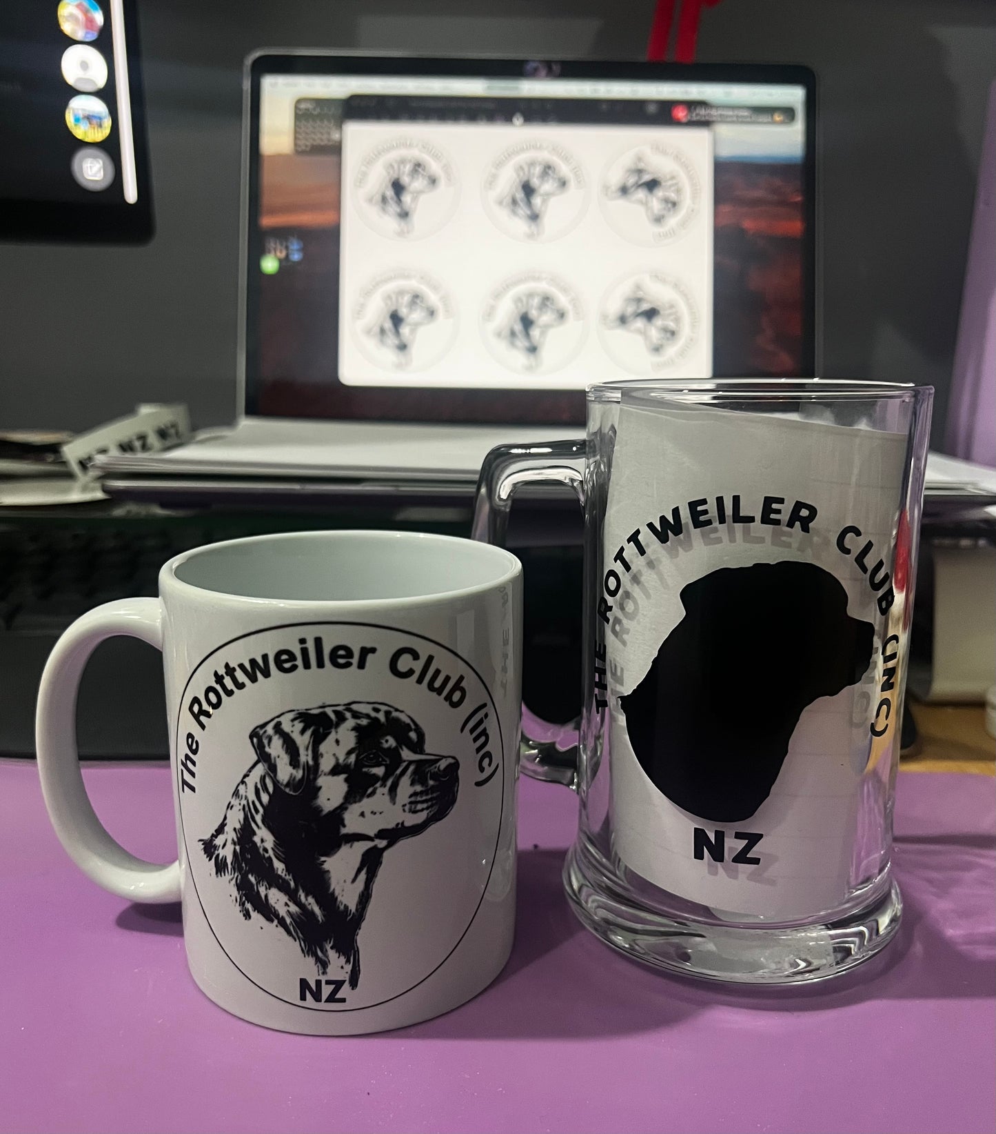 The Rottweiler Club Inc NZ - Customised Mug