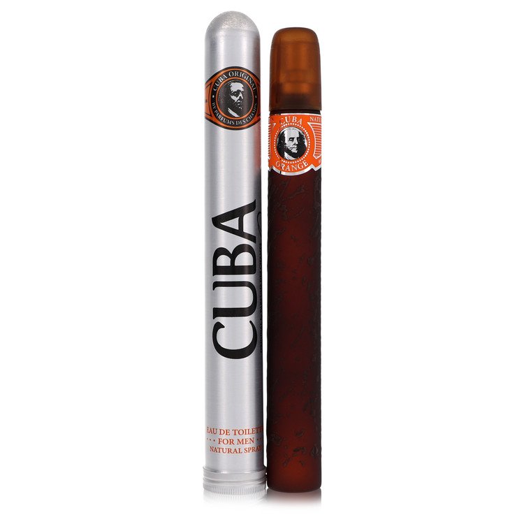 Cuba Orange Eau De Toilette Spray by Fragluxe 34 ml