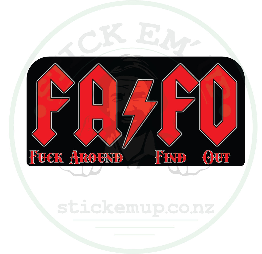 FAFO Sticker - π₯ Get Ready to Stir the Pot! π₯