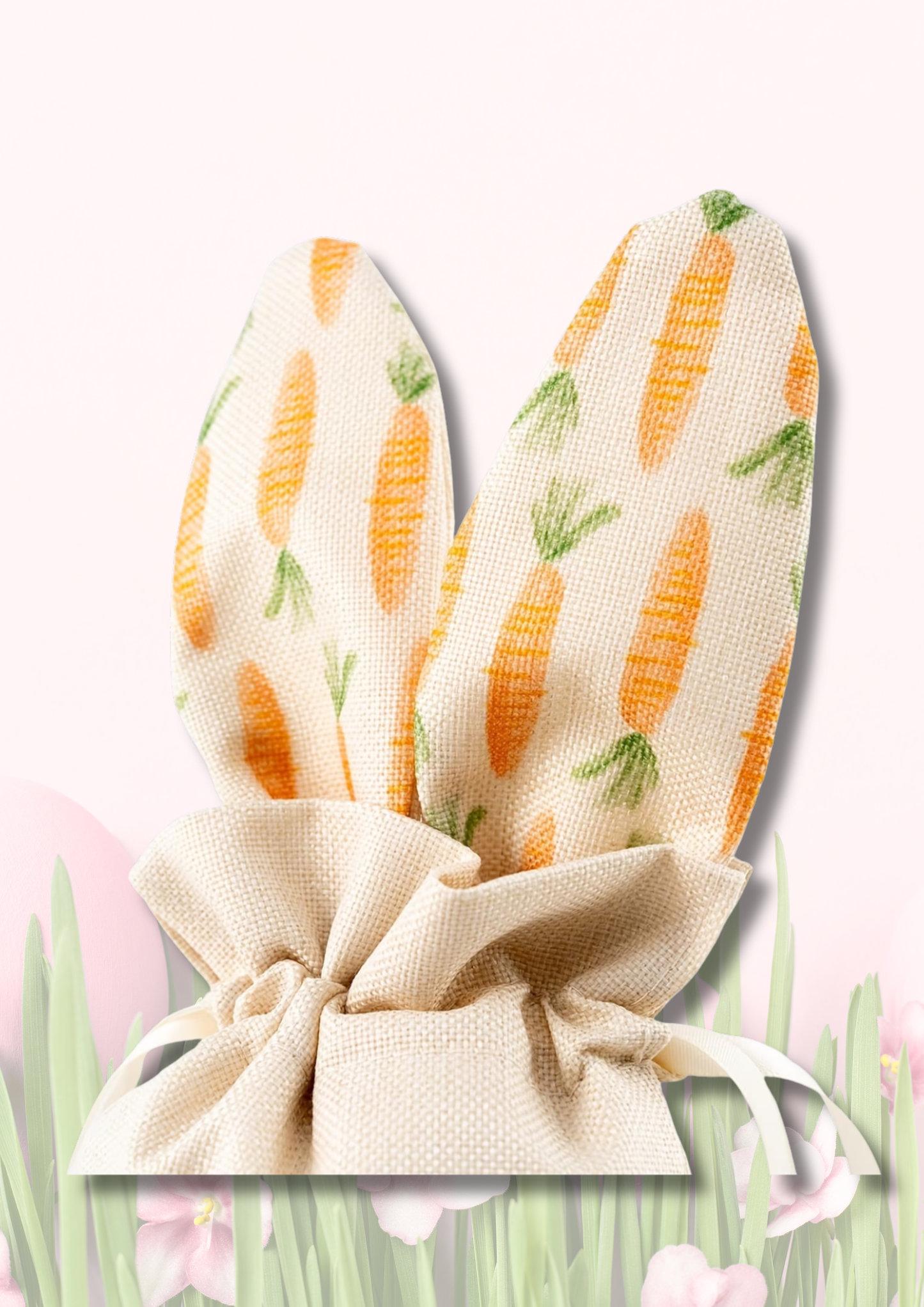 Easter Bunny Carrot Ear Gift Bags