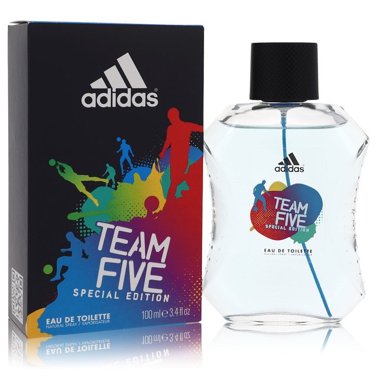 Adidas Team Five Eau De Toilette Spray by Adidas 100 ml