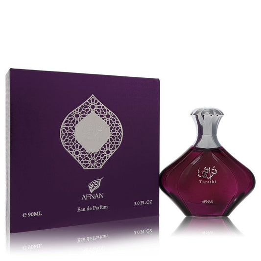 Afnan Turathi Purple Eau De Parfum Spray by Afnan 90 ml