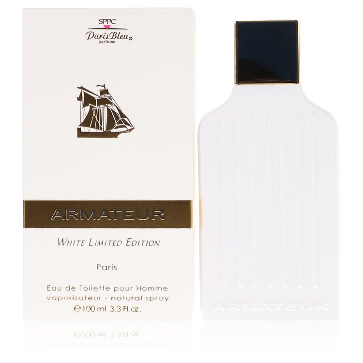 Armateur White Eau De Toilette Spray by Paris Bleu 100 ml