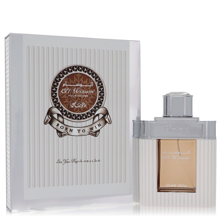Al Wisam Day Born To Win Eau De Parfum Spray by Rasasi 98 ml