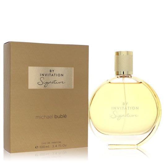 By Invitation Signature Eau De Parfum Spray by Michael Buble 100 ml