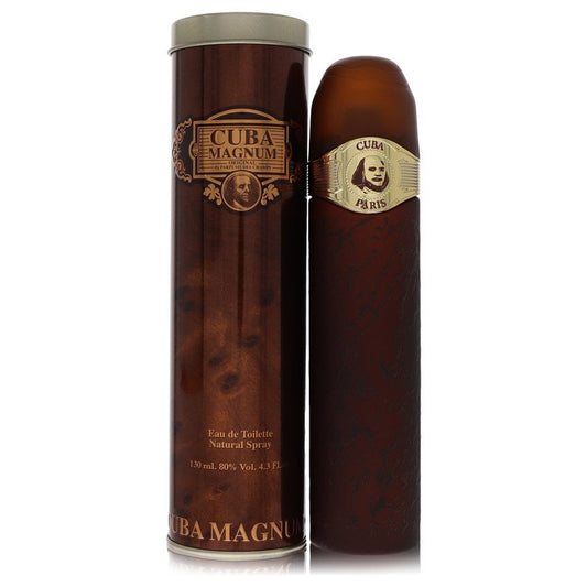 Cuba Magnum Gold Eau De Toilette Spray by Fragluxe 125 ml