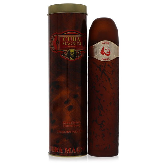 Cuba Magnum Red Eau De Toilette Spray by Fragluxe 127 ml