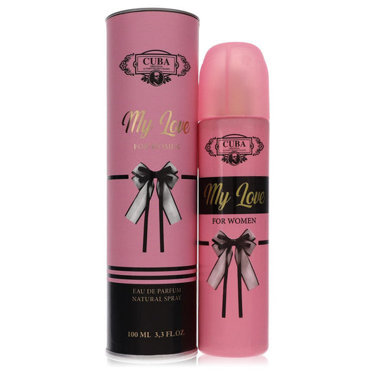 Cuba My Love Eau De Parfum Spray by Fragluxe 100 ml