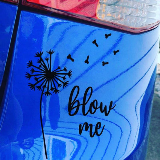 Blow Me Car / Window Decal