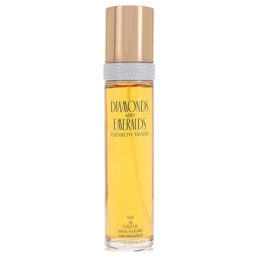 Diamonds & Emeralds Eau De Toilette Spray (unboxed) by Elizabeth Taylor 100 ml