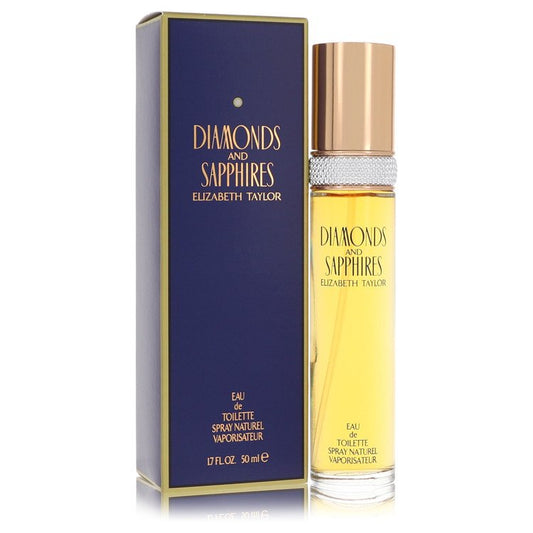 Diamonds & Sapphires Eau De Toilette Spray by Elizabeth Taylor 50 ml