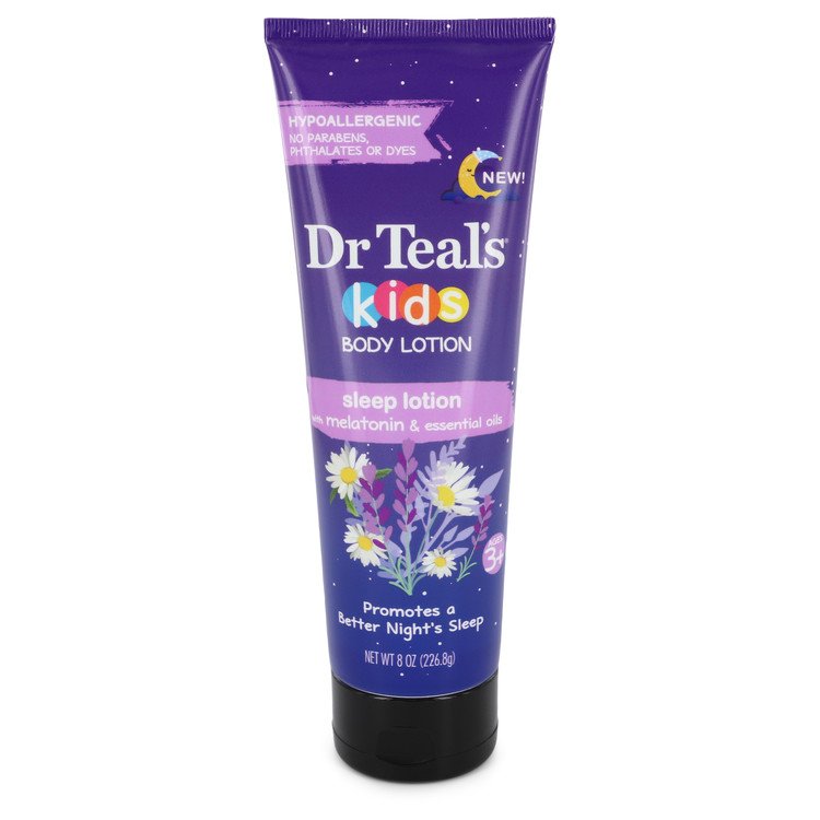Dr Teal's Sleep Lotion Kids Hypoallergenic Sleep Lotion with Melatonin & Essential Oils Promotes a Better Night's Sleep(Unisex) By Dr Teal's