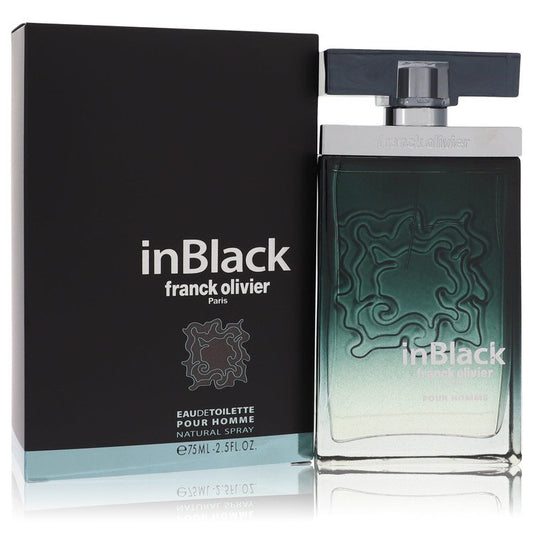 Franck Olivier In Black Eau De Toilette Spray by Franck Olivier 75 ml