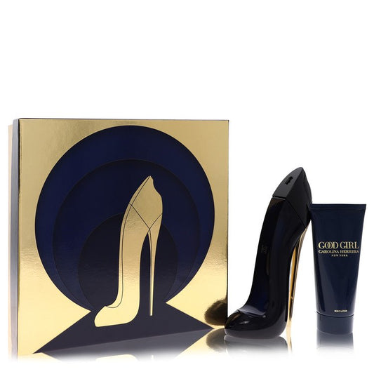 Good Girl Gift Set - 2.7 oz Eau De Parfum Spray + 3.4 oz Body Lotion by Carolina Herrera --