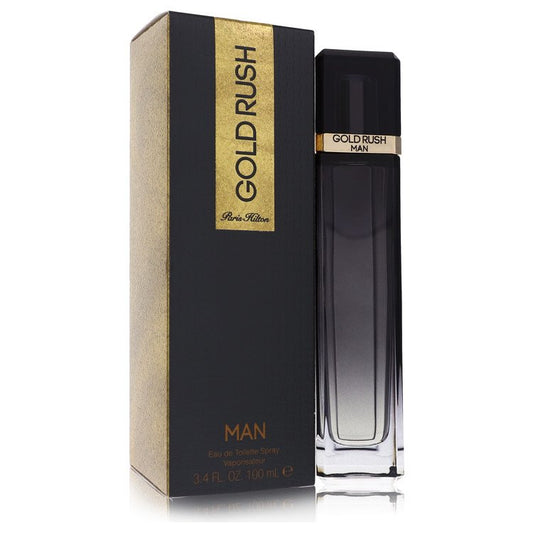 Gold Rush Eau De Toilette Spray by Paris Hilton 100 ml