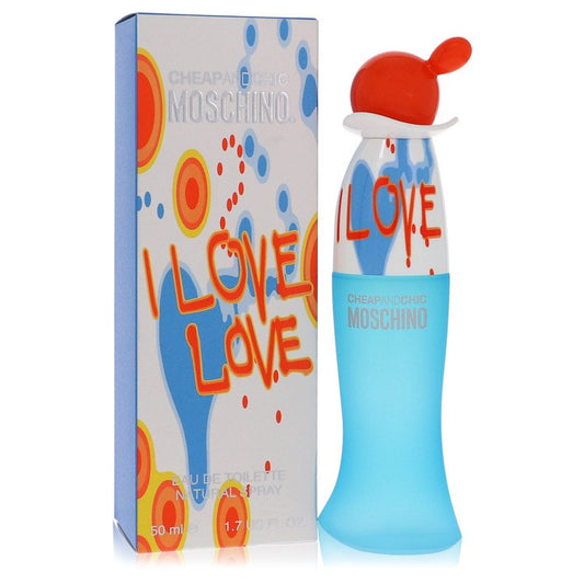 I Love Love Eau De Toilette Spray by Moschino 50 ml