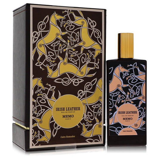 Irish Leather Eau De Parfum Spray by Memo 75 ml