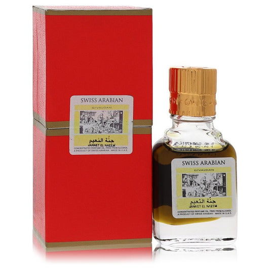 Jannet El Naeem Concentrated Perfume Oil Free From Alcohol (Unisex) by Swiss Arabian 9 ml