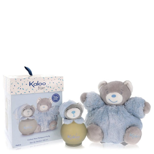 Kaloo Blue Eau De Senteur Spray (Alcohol Free) + Free Fluffy Bear By Kaloo