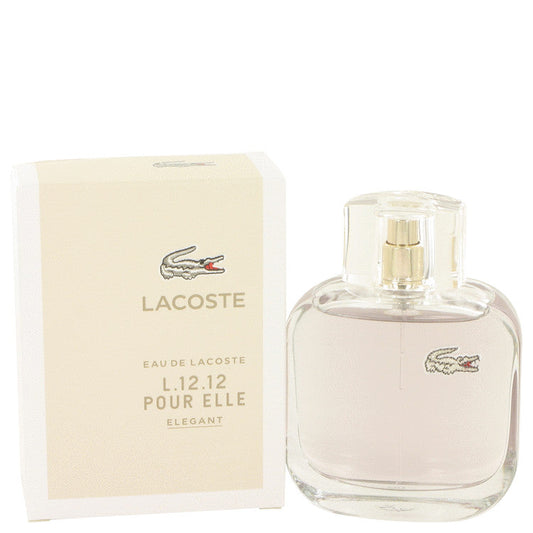 Lacoste Eau De Lacoste L.12.12 Elegant Eau De Toilette Spray by Lacoste 90 ml