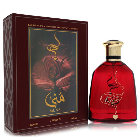 Lattafa Muna Eau De Parfum Spray (Unisex) by Lattafa 100 ml