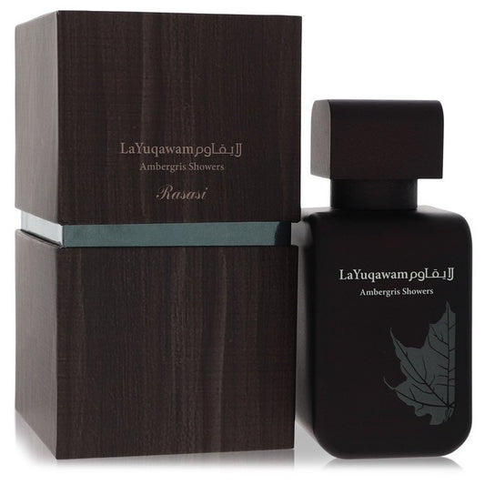 Ambergris Showers Eau De Parfum Spray by Rasasi 75 ml