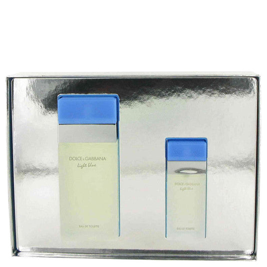 Light Blue Gift Set - 3.4 oz Eau De Toilette Spray + .85 oz EDT Spray by Dolce & Gabbana --