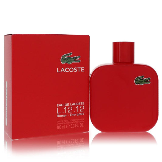 Lacoste Eau De Lacoste L.12.12 Rouge Eau De Toilette Spray By Lacoste