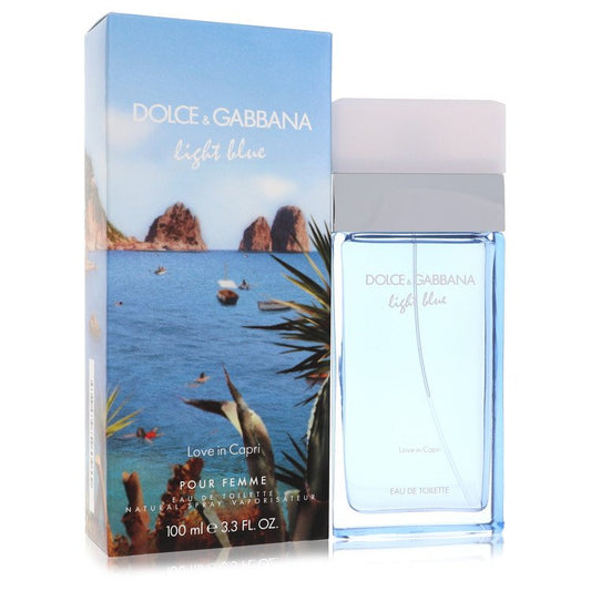 Light Blue Love In Capri Eau De Toilette Spray By Dolce & Gabbana