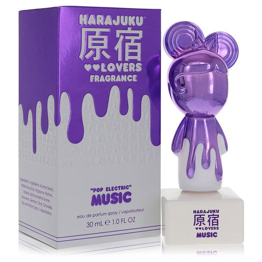 Harajuku Lovers Pop Electric Music Eau De Parfum Spray by Gwen Stefani 30 ml