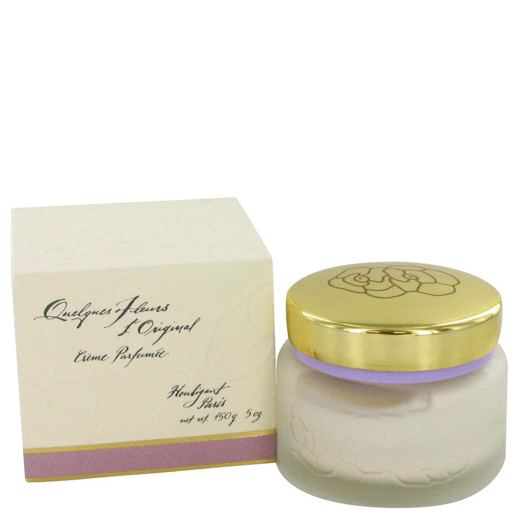 Quelques Fleurs Body Cream Jar By Houbigant