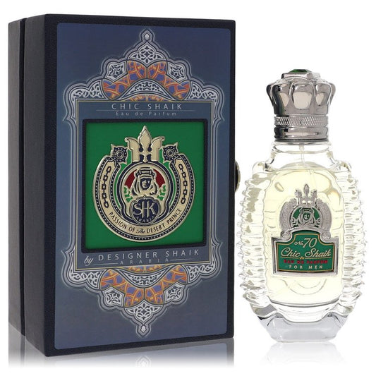 Chic Shaik Emerald No. 70 Eau De Parfum Spray by Shaik 80 ml