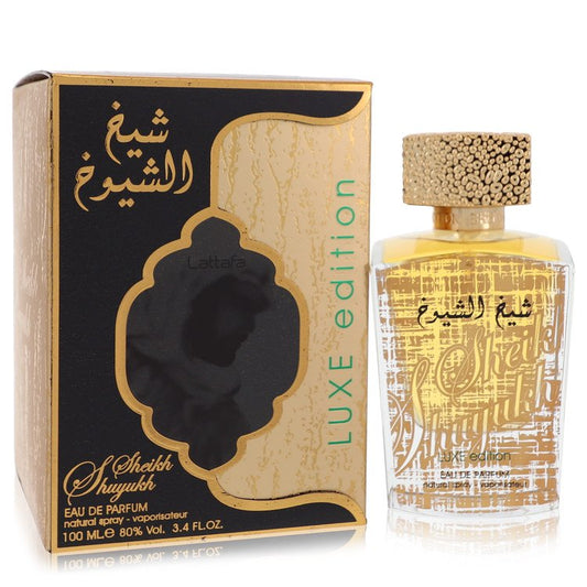 Sheikh Al Shuyukh Luxe Edition Eau De Parfum Spray by Lattafa 100 ml