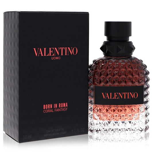 Valentino Uomo Born In Roma Coral Fantasy Eau De Toilette Spray By Valentino