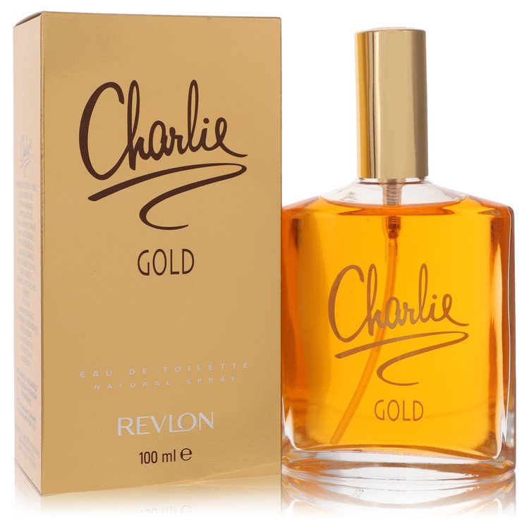 Charlie Gold Eau De Toilette Spray by Revlon 100 ml