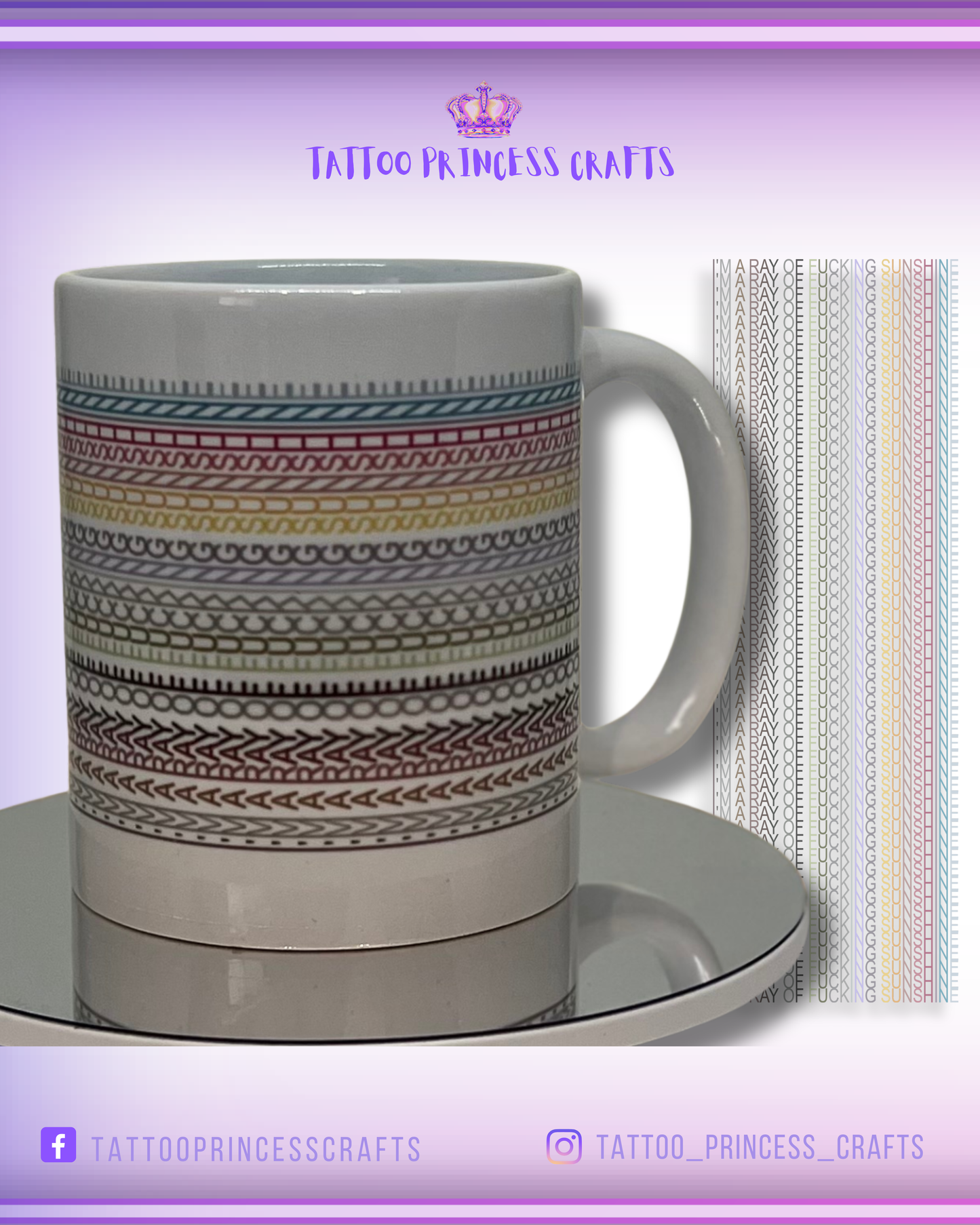 Sweary Mugs - I'M A RAY OF FUCKING SUNSHINE