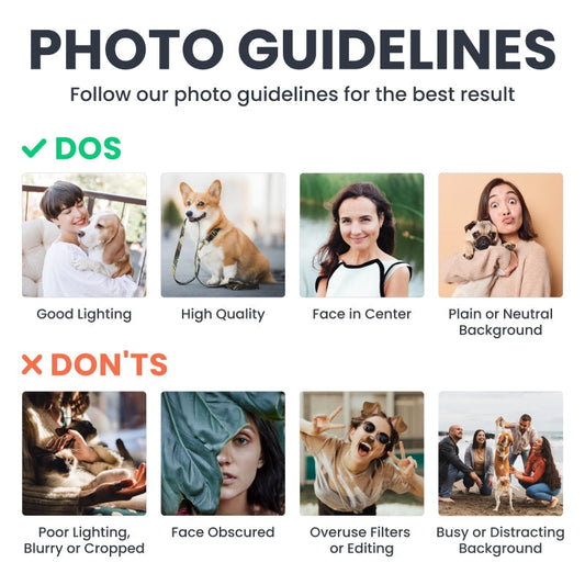 Custom Photo Visitors Must Be Approved By This Dog - Dog & Cat Personalized Custom Home Decor Decorative Mat - House Warming Gift For Pet Owners, Pet Lovers